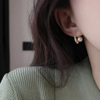 Pearl Drop Studs